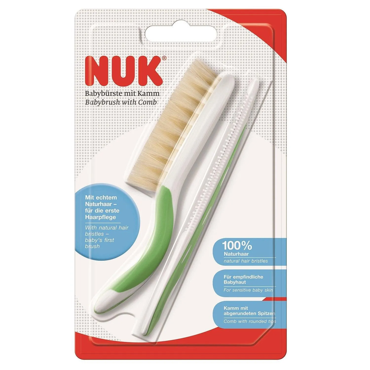 Nuk Brush with Comb