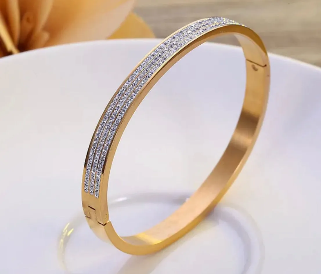 Pave Bangle Bracelet