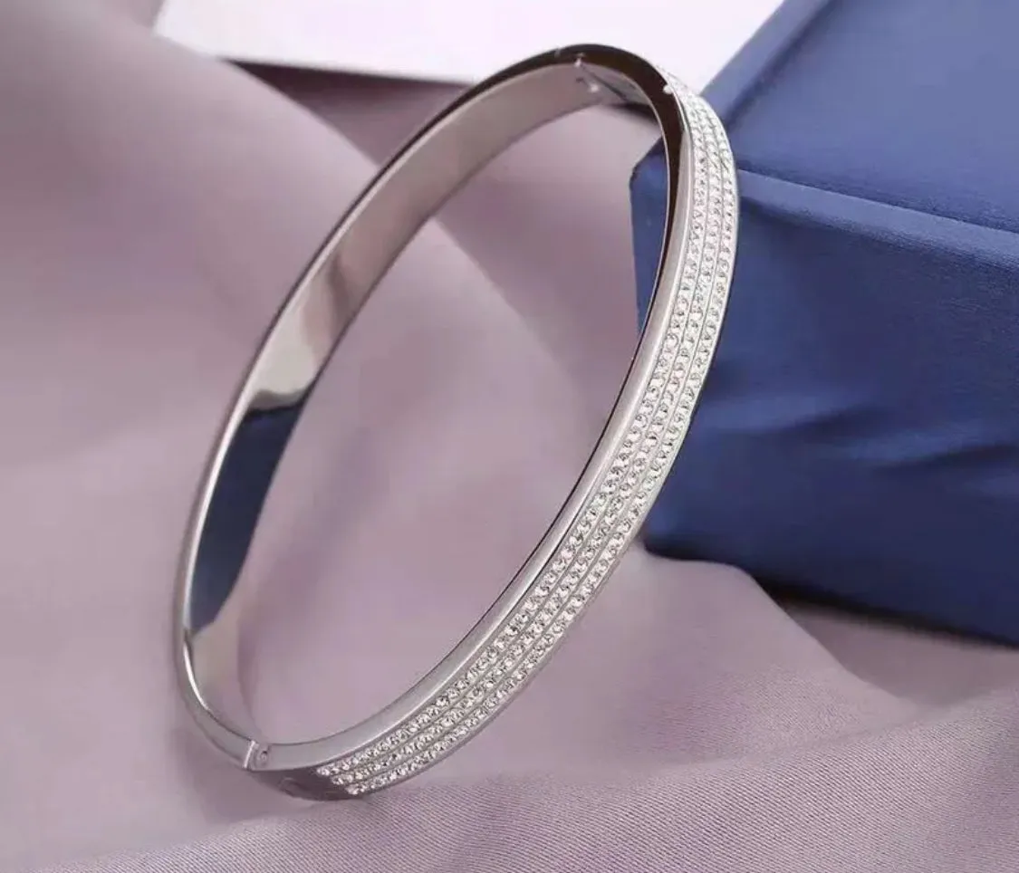 Pave Bangle Bracelet