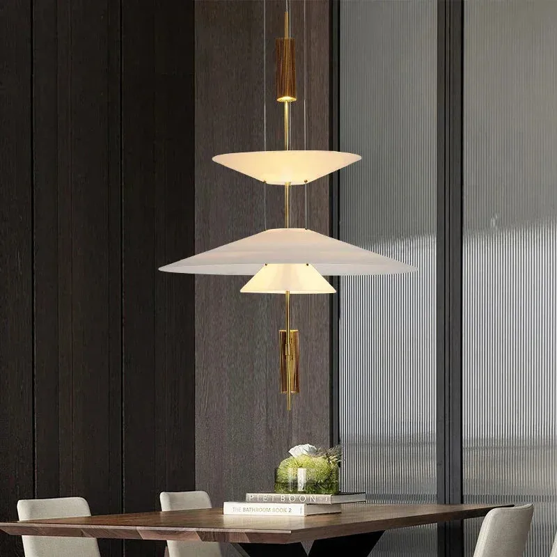 "Mansion Saucer LED Pendant Lamp - Denmark Design for Home Decor and Dining"