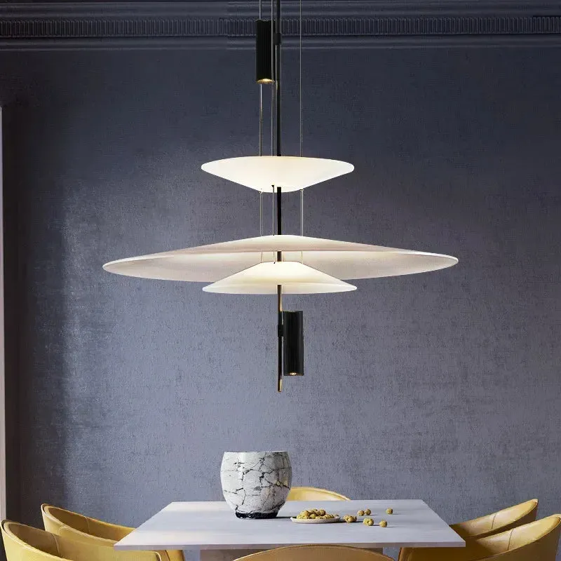 "Mansion Saucer LED Pendant Lamp - Denmark Design for Home Decor and Dining"