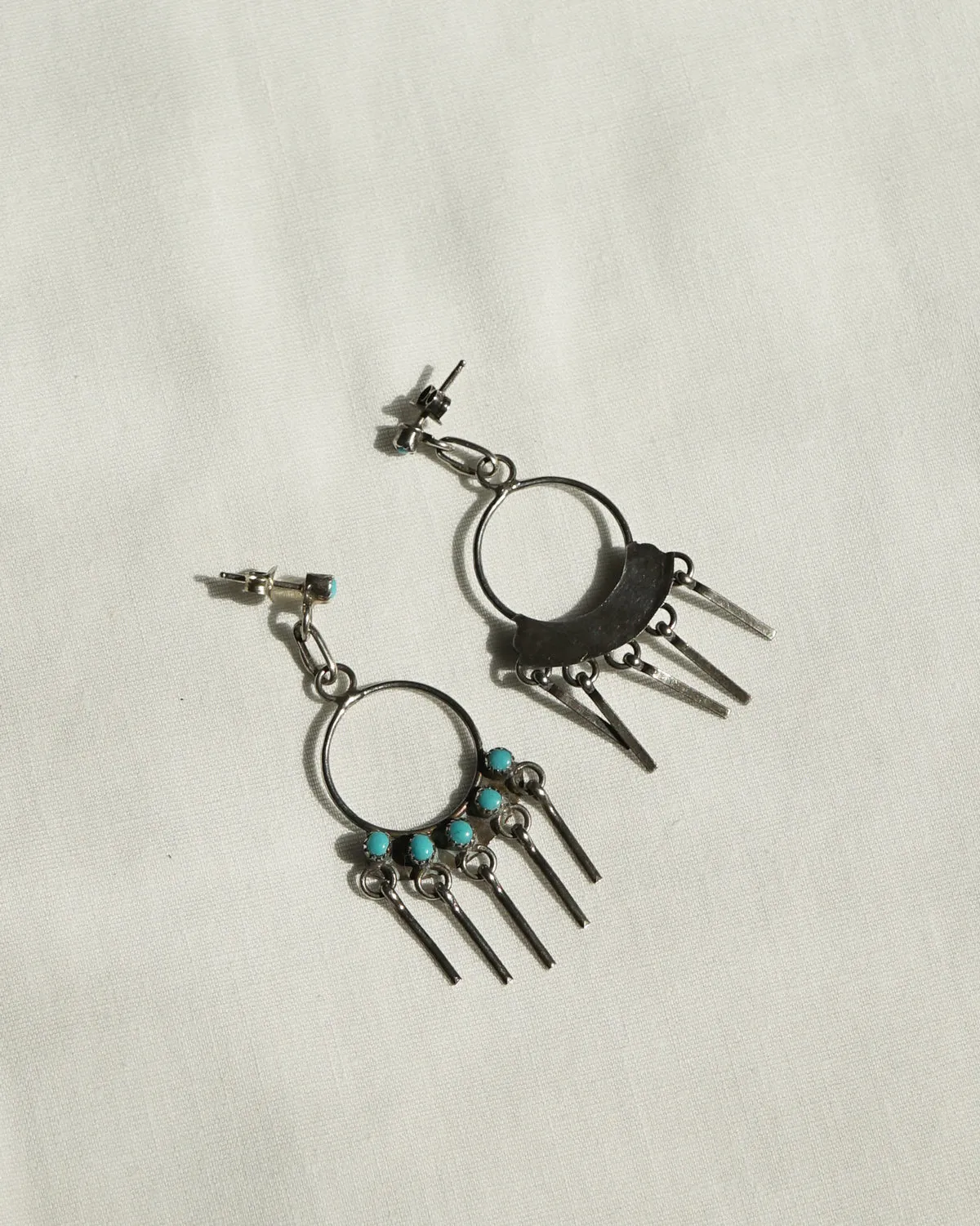 Silver x Turquoise Earrings