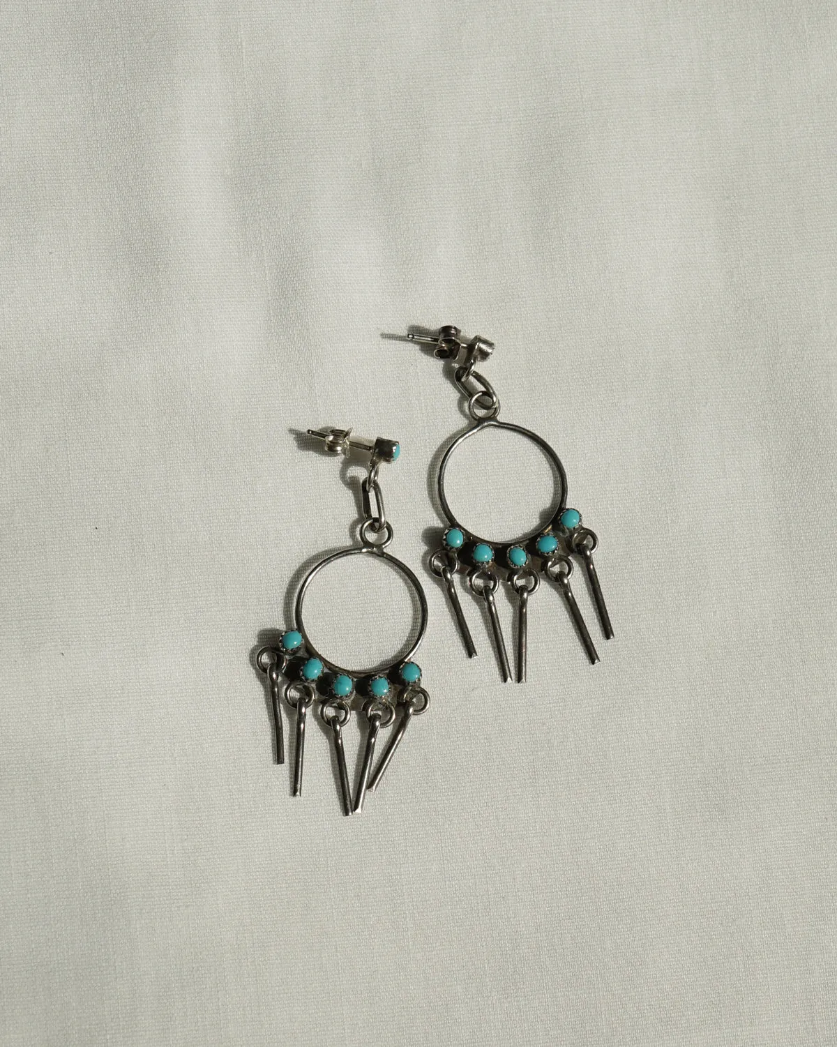 Silver x Turquoise Earrings