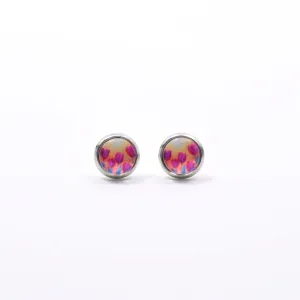 Small Stud Earrings - "Here Comes The Sun" - Amélie Gagné