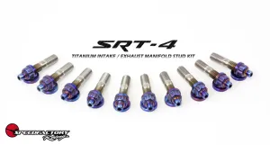 SpeedFactory Racing Dodge SRT-4 Titanium Intake or Exhaust Manifold Stud Kit - Burnt - SF-02-079-10