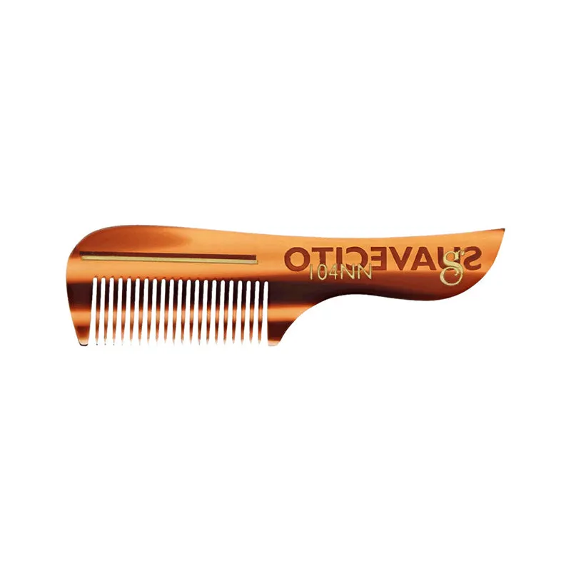 Suavecito - Deluxe Mustache Comb, Amber