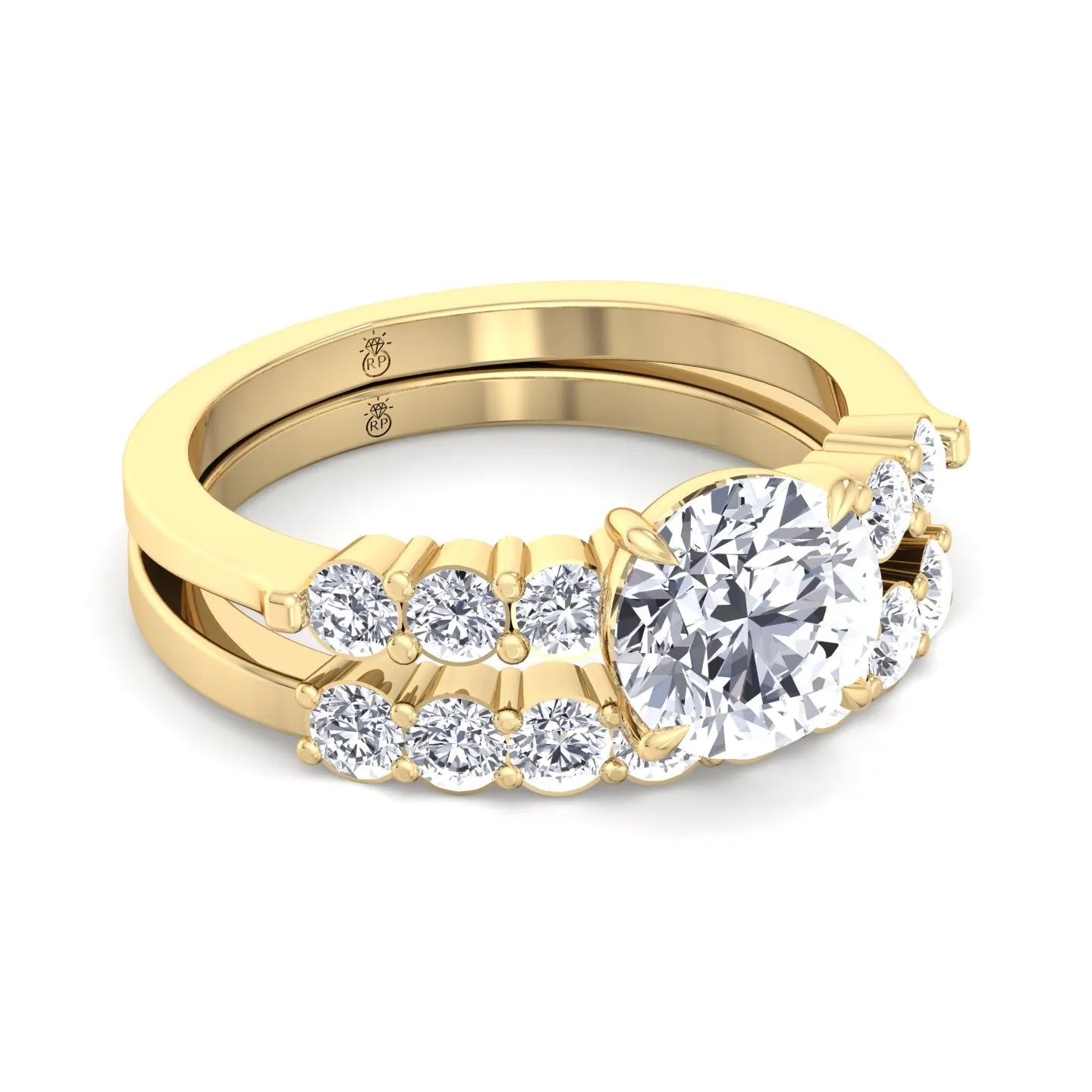 Tahiti - Half Eternity Wedding Band (0.43 CT)