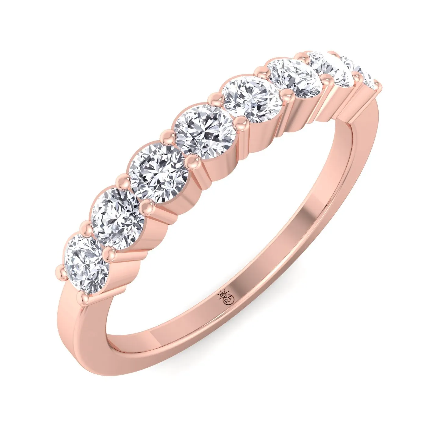 Tahiti - Half Eternity Wedding Band (0.43 CT)