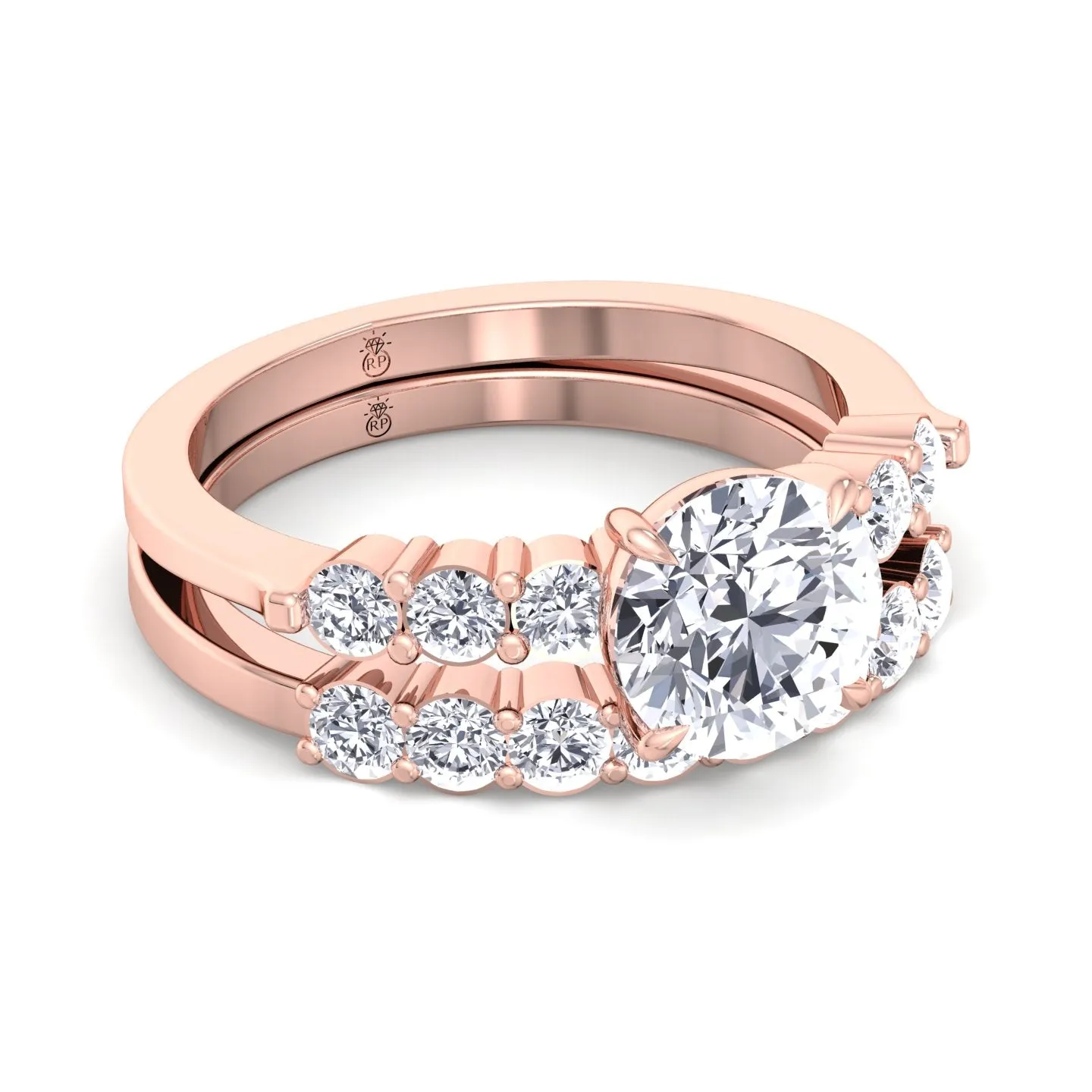 Tahiti - Half Eternity Wedding Band (0.43 CT)