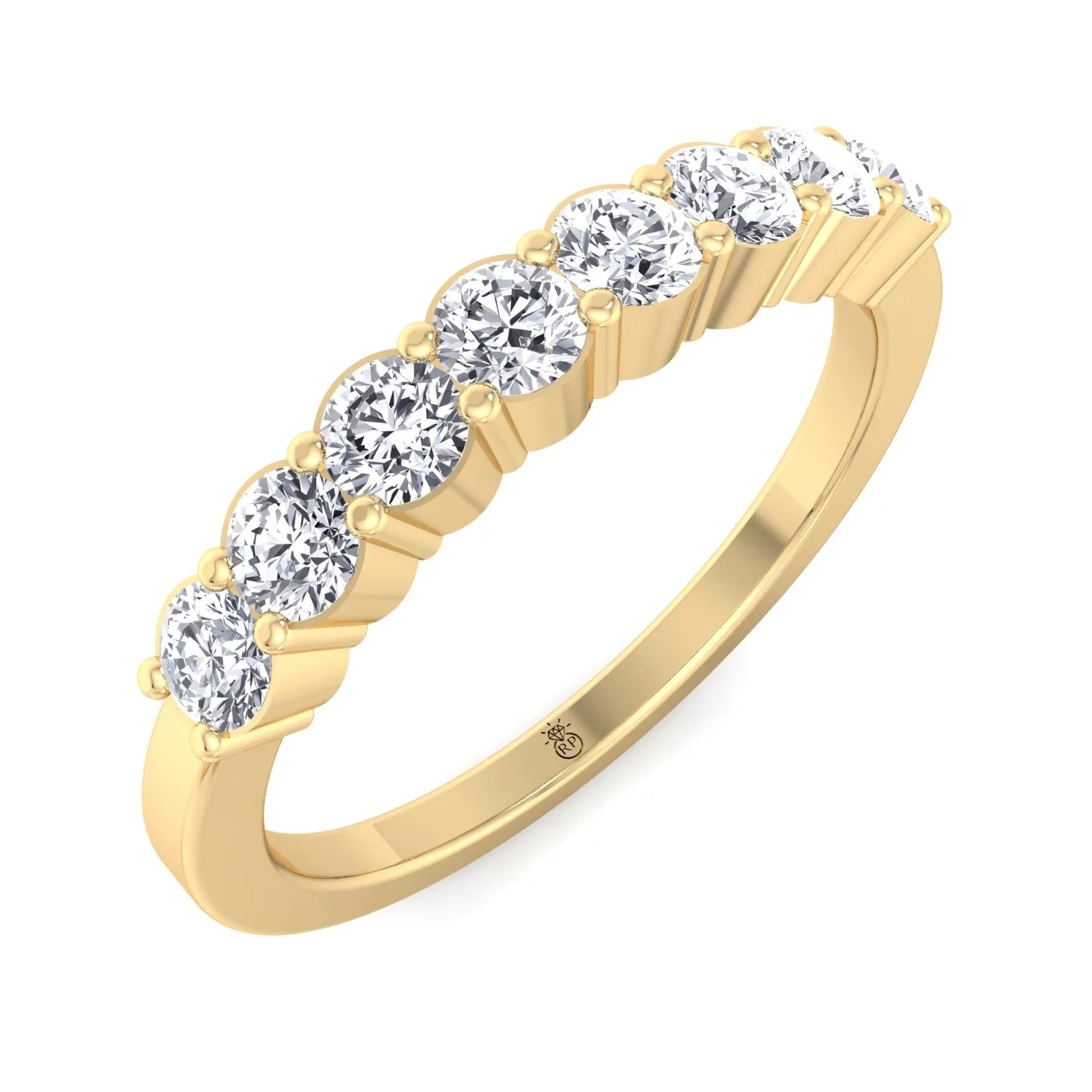 Tahiti - Half Eternity Wedding Band (0.43 CT)