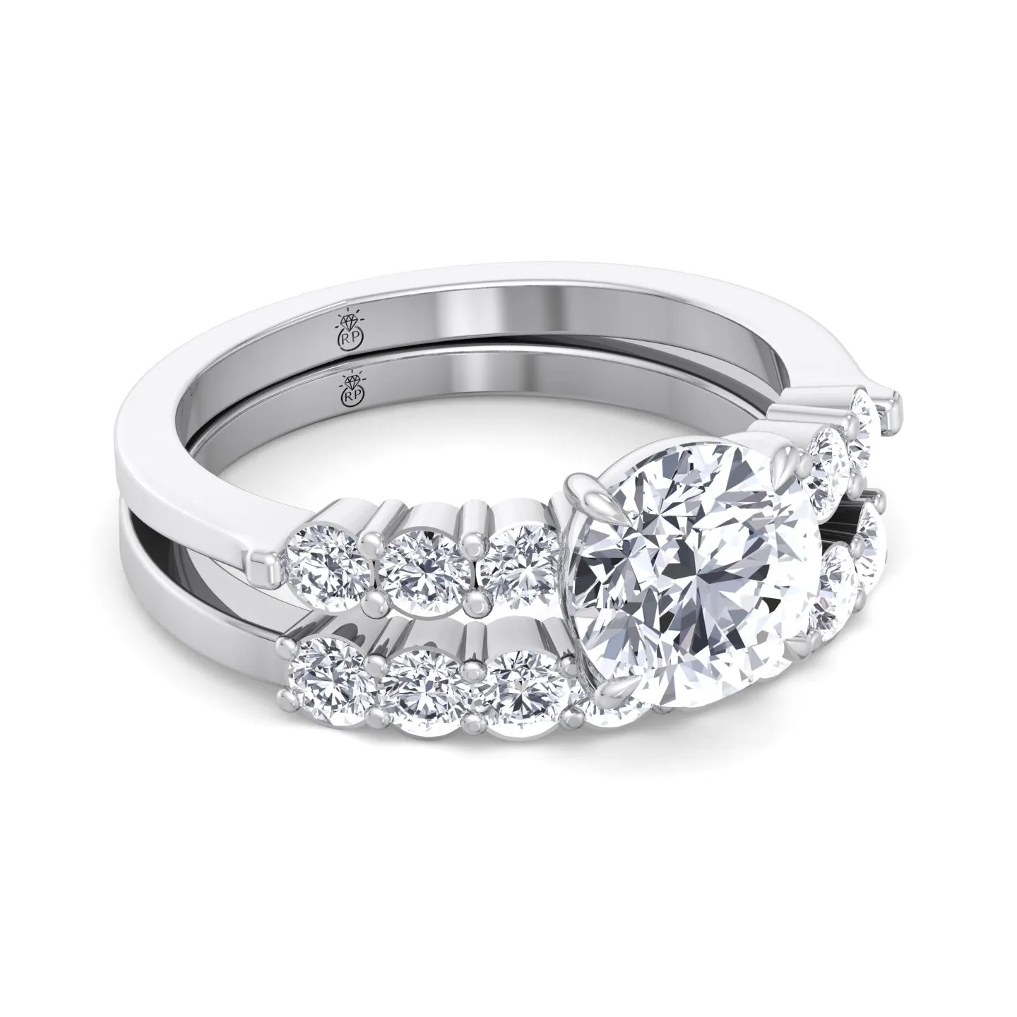 Tahiti - Half Eternity Wedding Band (0.43 CT)