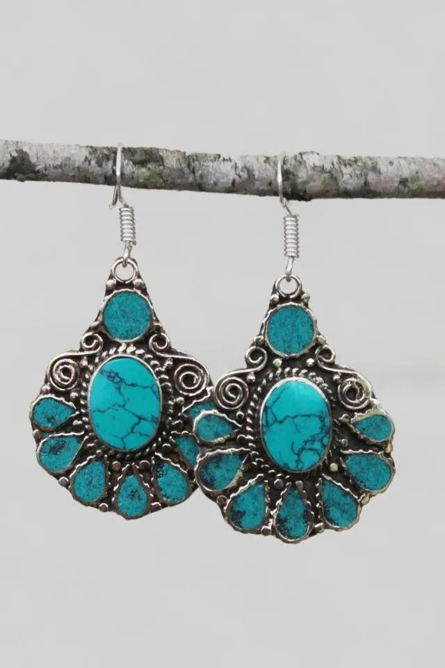 Tibetan Earrings - Laila