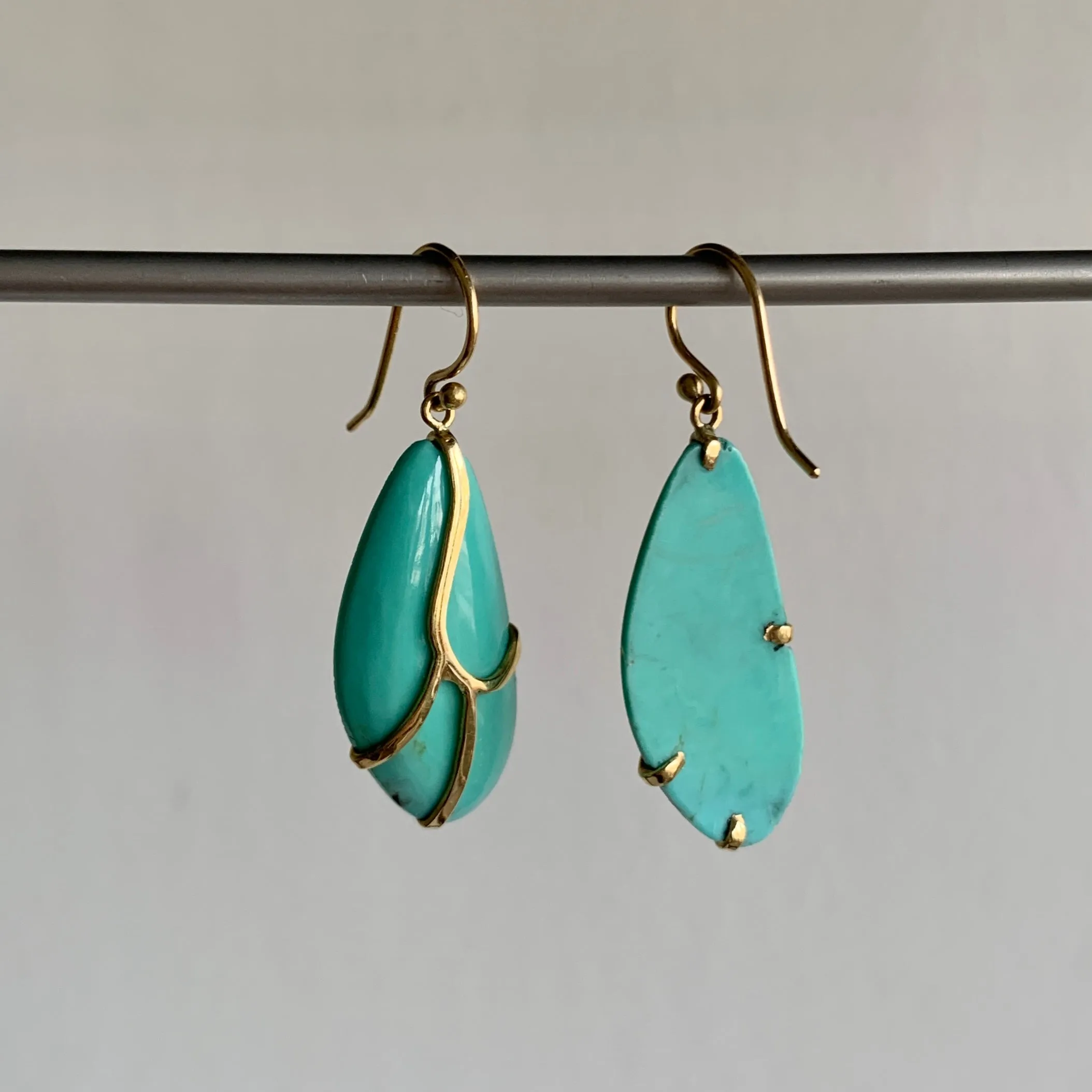 Turquoise Butterfly Earrings