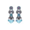 Turquoise Horizon, Cirros Earrings