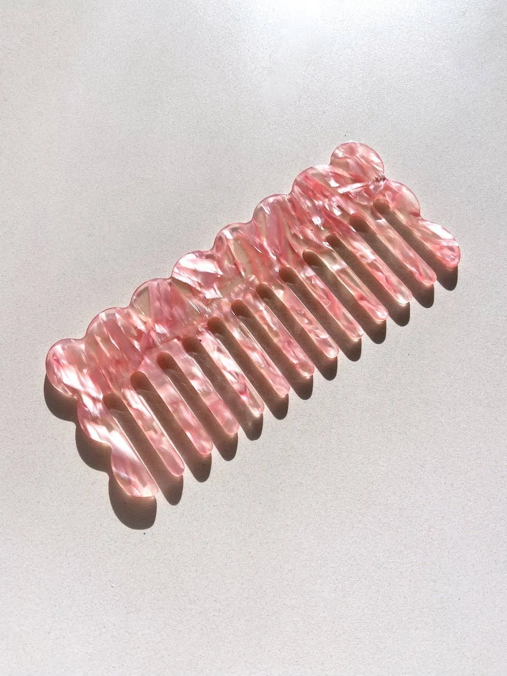 Wavy Acetate Hair Comb