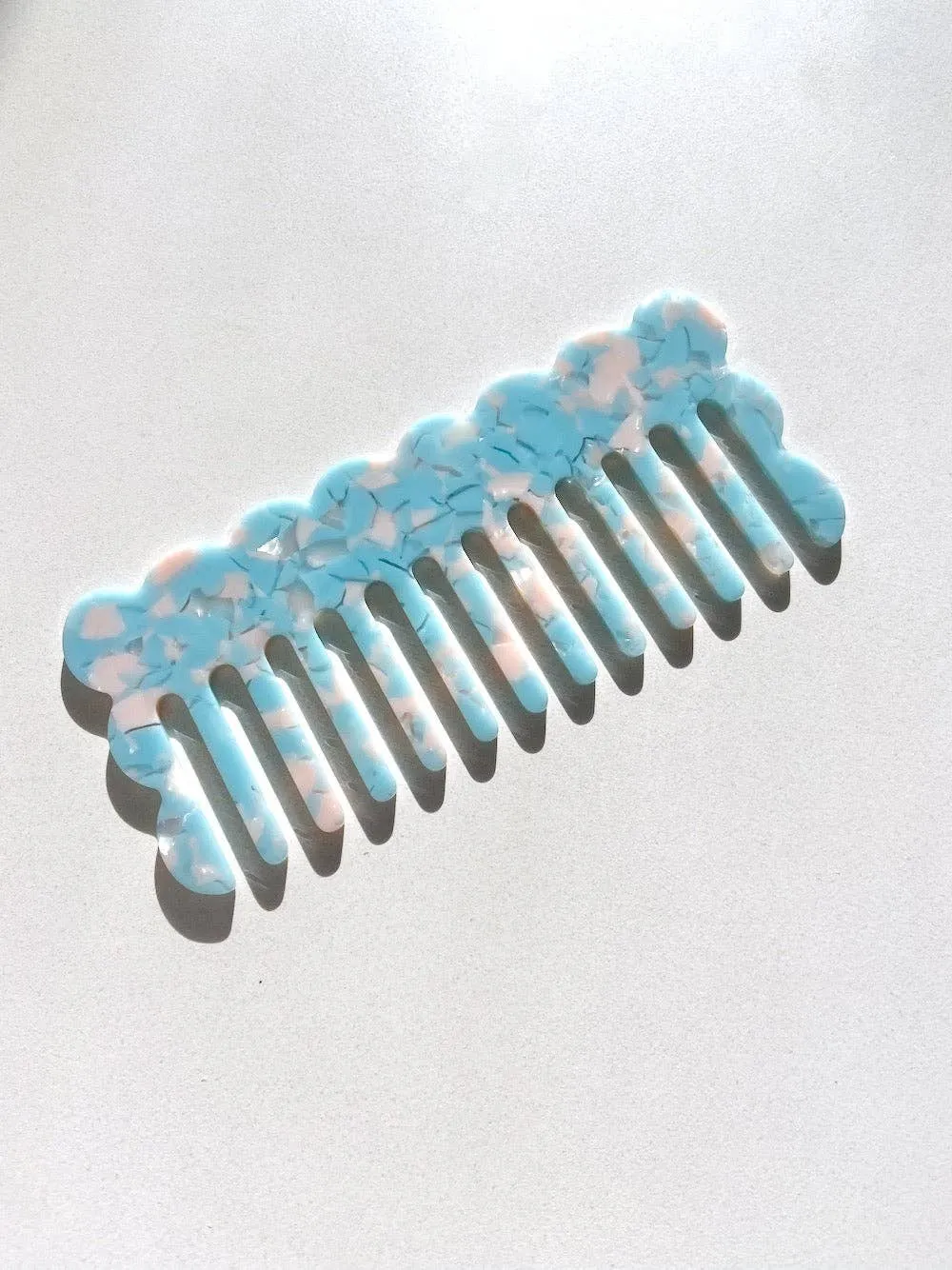 Wavy Acetate Hair Comb