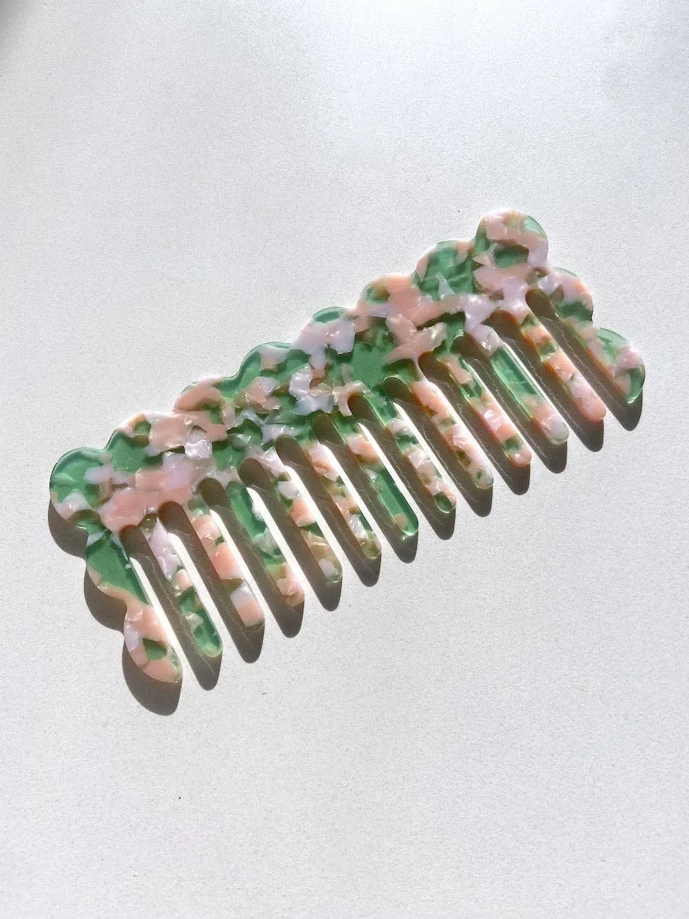 Wavy Acetate Hair Comb