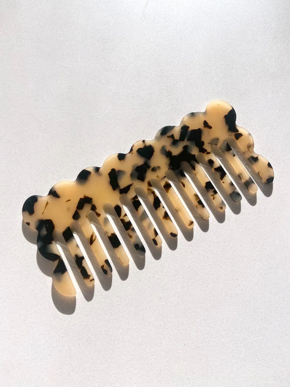 Wavy Acetate Hair Comb