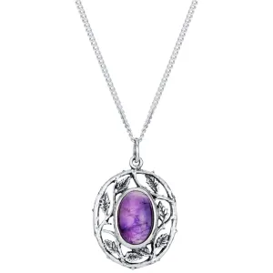 WILD WOODS - Amethyst & Sterling Silver Necklace