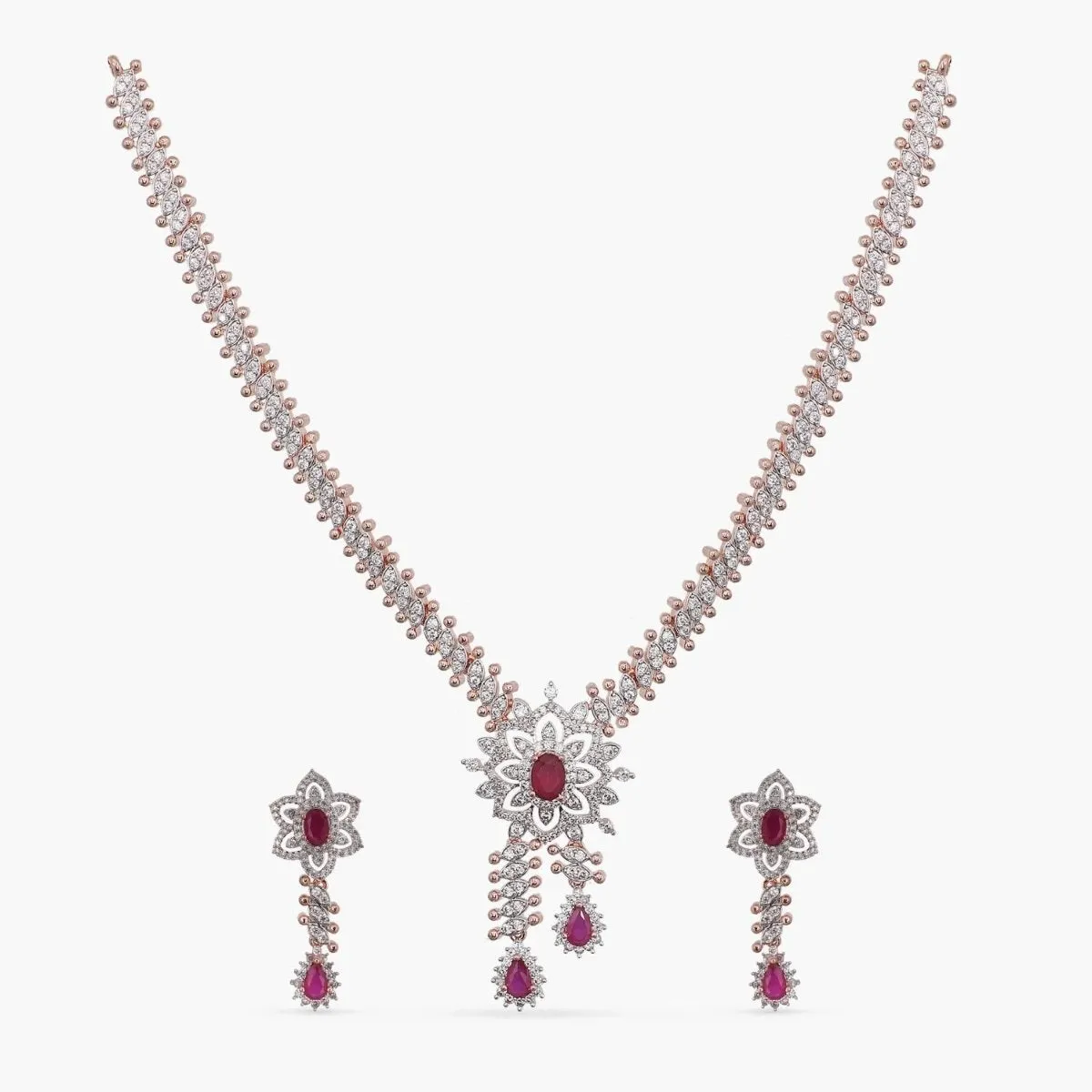 Zivah Nakshatra CZ Necklace Set